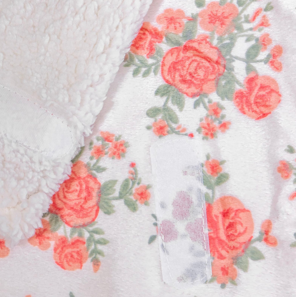 Babywrap with flowers print