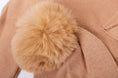 Load image into Gallery viewer, Caramel baby tracksuit with fluffy hat
